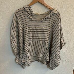 Urban Renewal Urban Outfitters Poncho Women’s OS Striped Hooded Poncho One Size